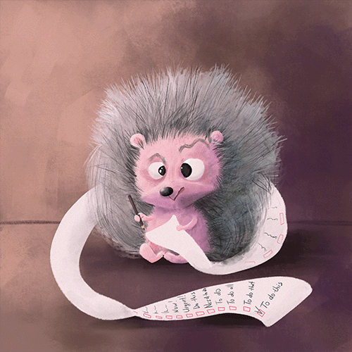 Children's book illustration example